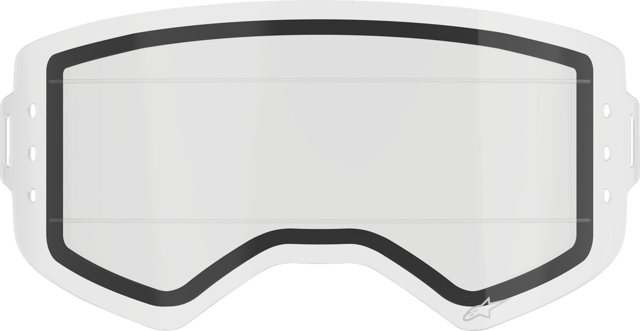 Supertech Wide Vision Roll-Off Goggle Dual Pane Lens
