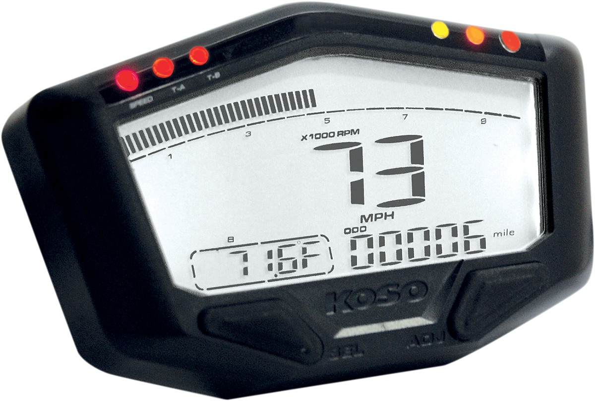 DB-02R Street/Race Speedometer