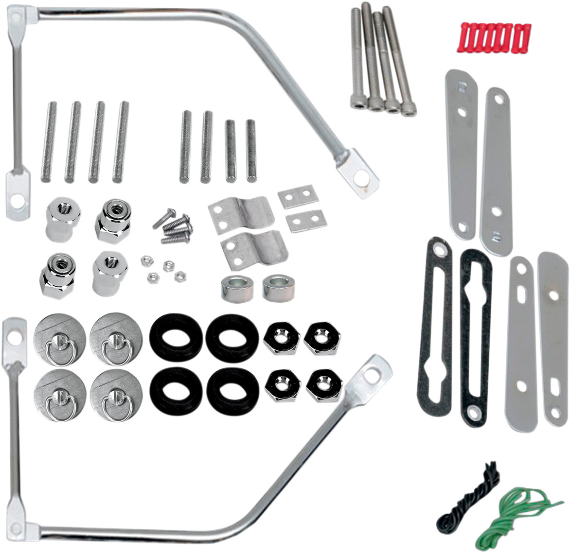 Saddlemen S4 Quick-Disconnect Saddlebag Mounting Kit For Harley Softail 1984-2017
