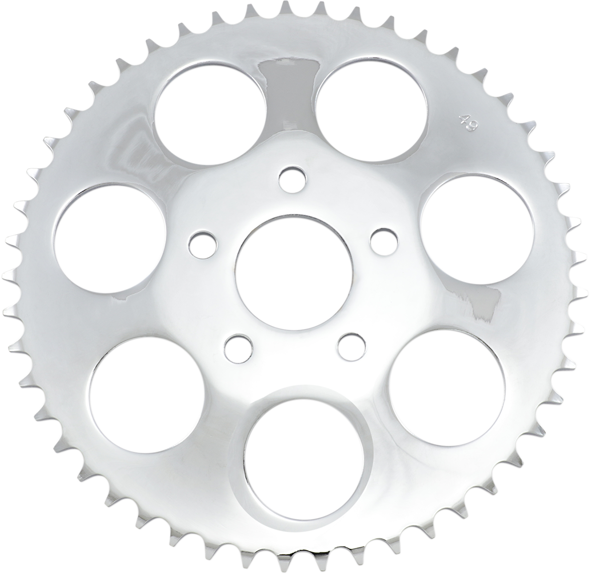 Drag specialties Rear Sprocket - 49 Tooth - Chrome Harley Davidson 49T