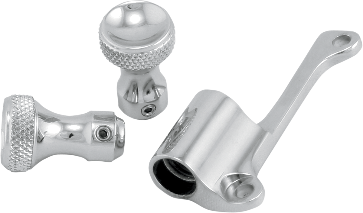 Mikuni Enrichener Cable Relocation Bracket Kit with Knobs