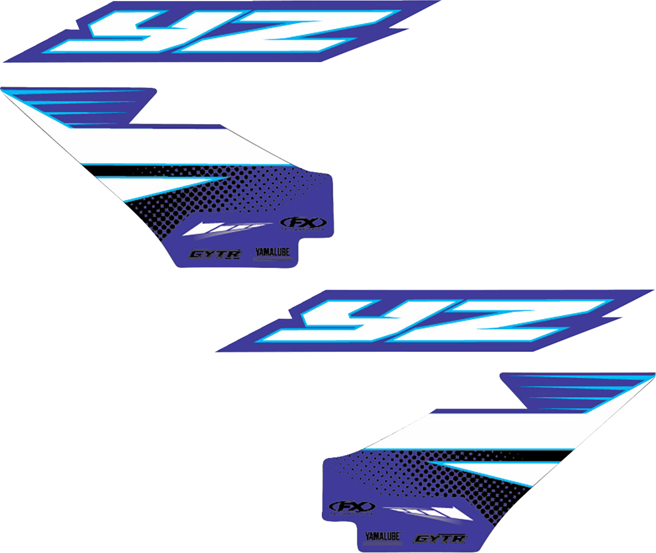 Factory effex Graphic Kit - Tank/Shroud - '25 OEM - Yamaha - YZ 125/250