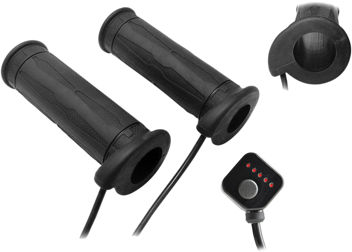 5 Level Twist Throttle Heated Grips