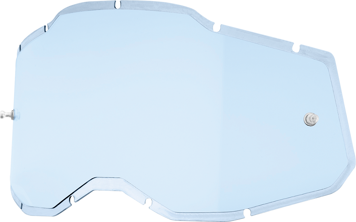 100% Racecraft 2 / Accuri 2 / Strata 2 Replacement Injected Lens - Mirrored