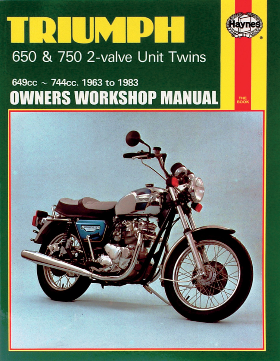 HAYNES Motorcycle Repair Manual — Triumph