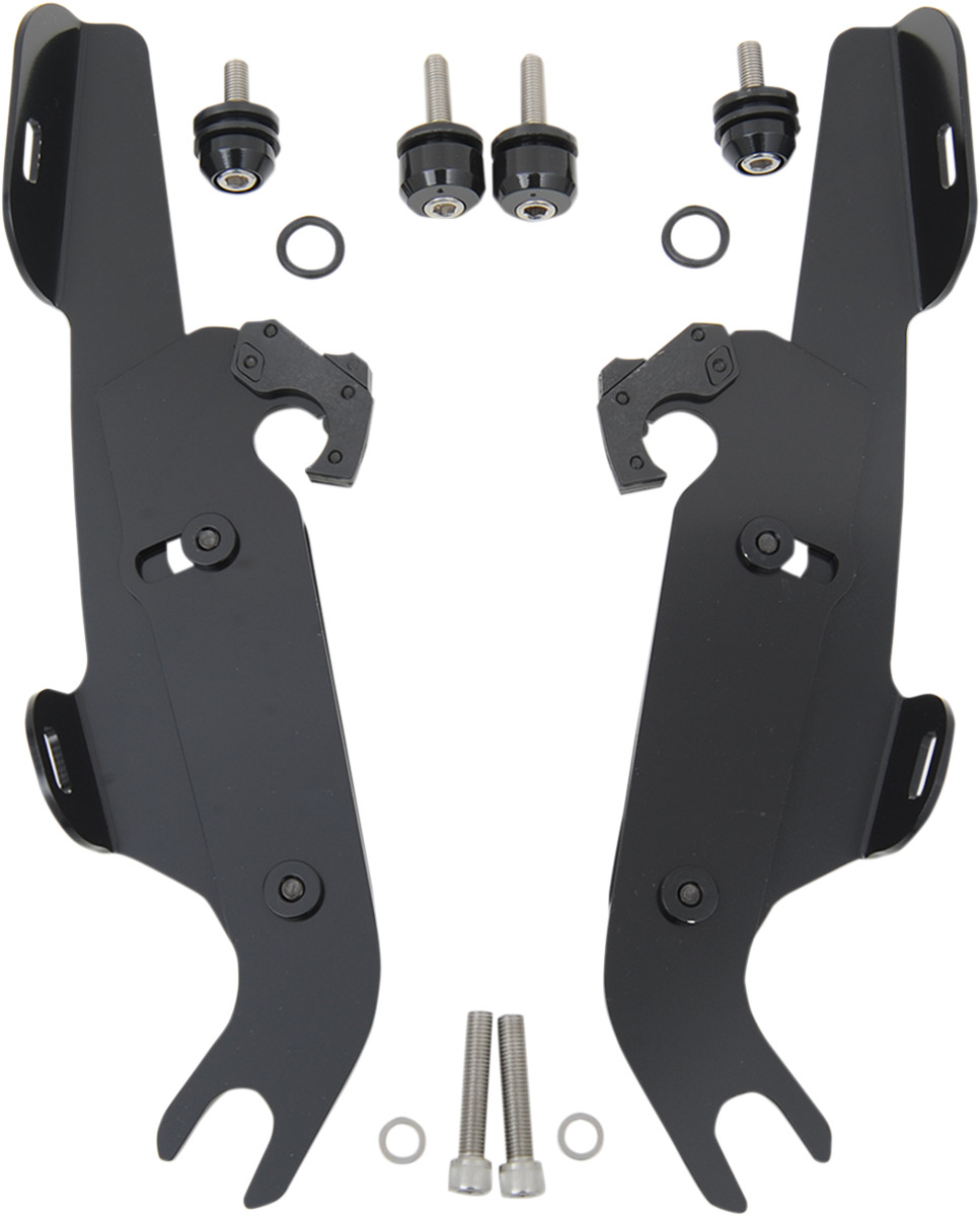 MEMPHIS SHADES Fats/Slim Windshield Trigger-Lock Complete Mount Kit
