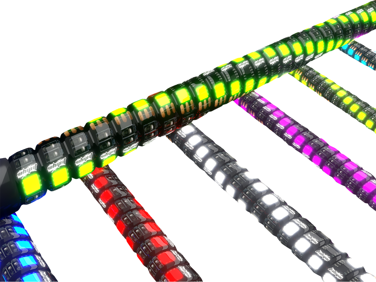 Whipitlightrods 3' Whip Light Rod - Bluetooth® - RGB