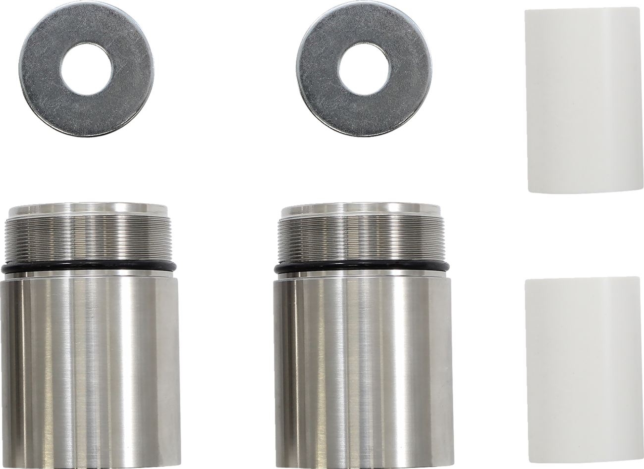 Cycle visions Fork Tube Extensions - 49 mm - Extends +2" - Chrome Harley Davidson