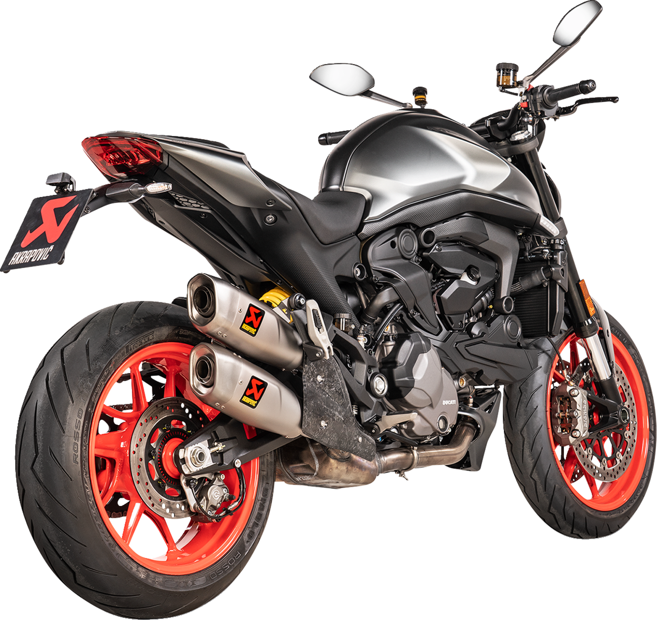 Akrapovic Heat Shield - Carbon Fiber Ducati