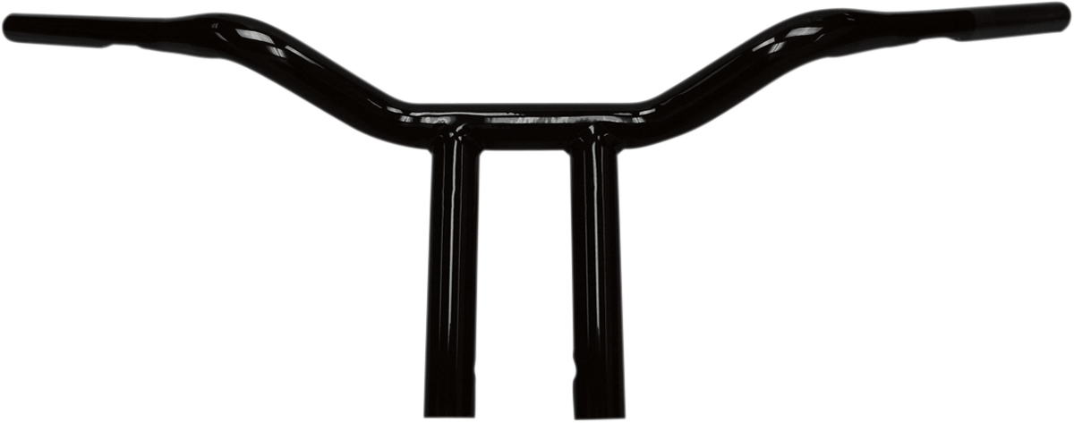 La choppers 1-1/4" Super T Handlebar with Built-In Riser - Black