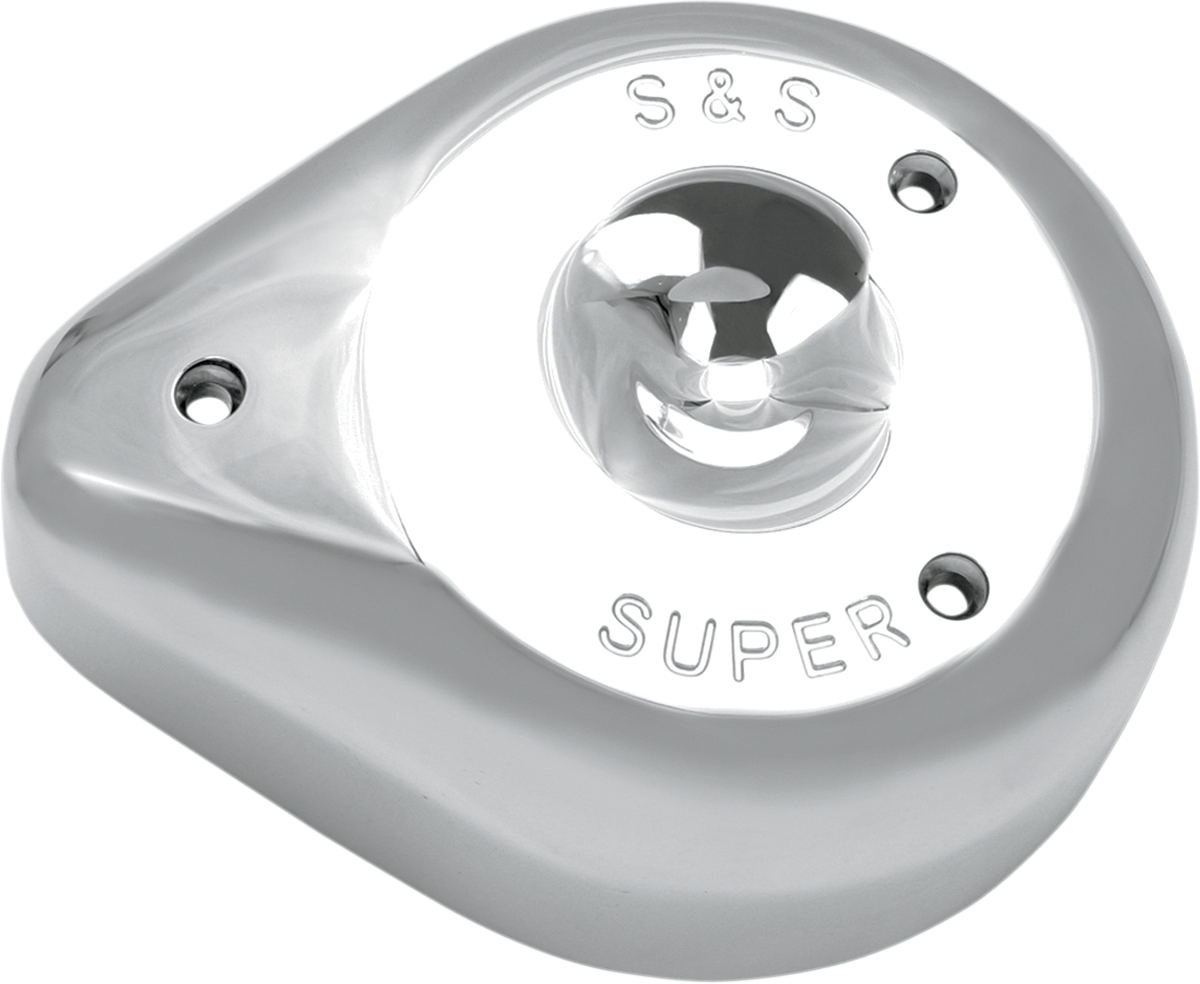 S&S Chrome Super E&G Air Cleaner Filter Kit 99-06 Harley Dyna Touring Softail