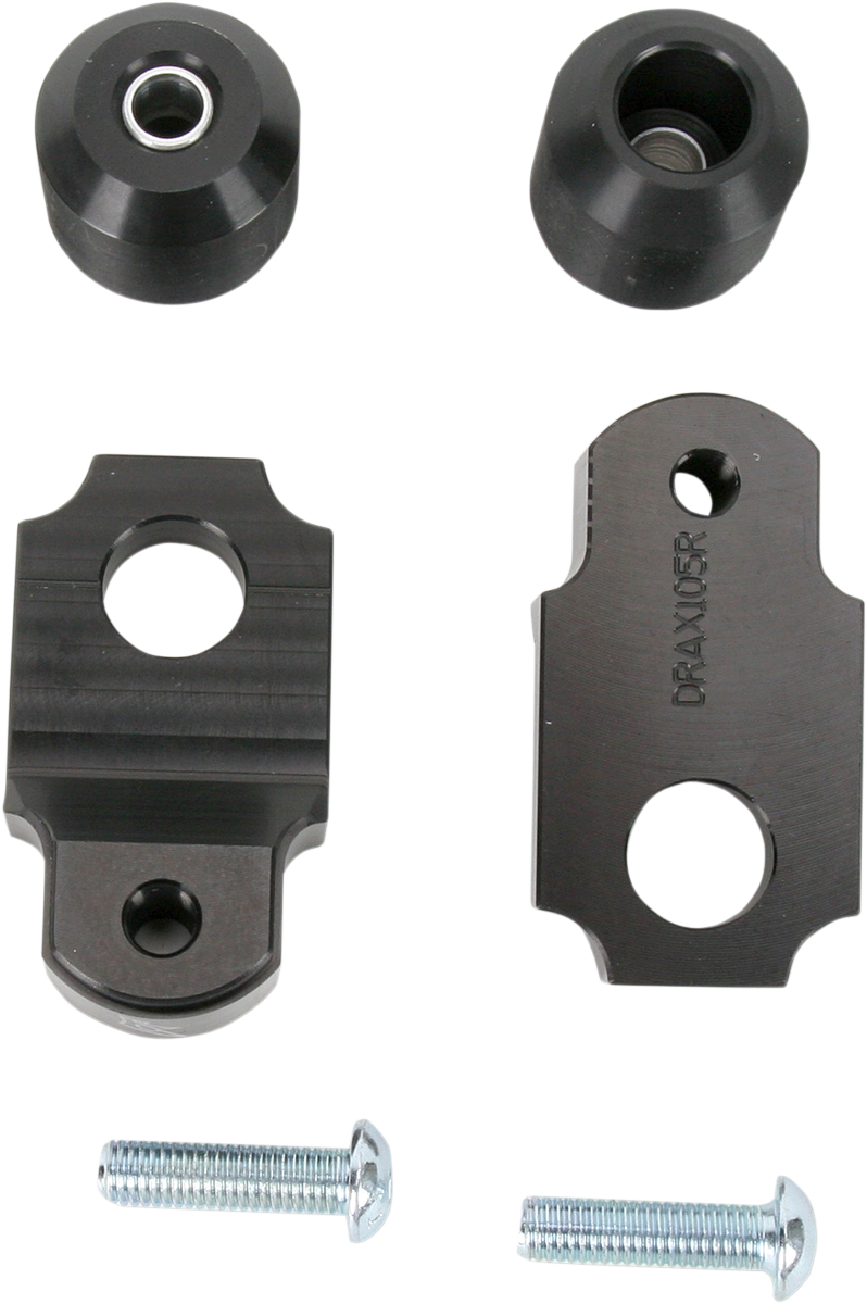 Driven racing Axle Block Sliders - Kawasaki ZX-10R - Black
