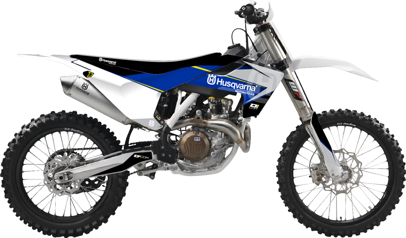 D'cor visuals Graphic Kit - Cor 9 Husqvarna - TC/FC