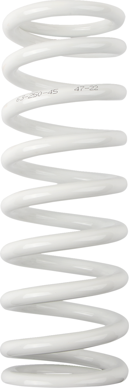 Moose offroad Shock Spring - 63 mm OD - 45 n/mm - White Husqvarna/KTM