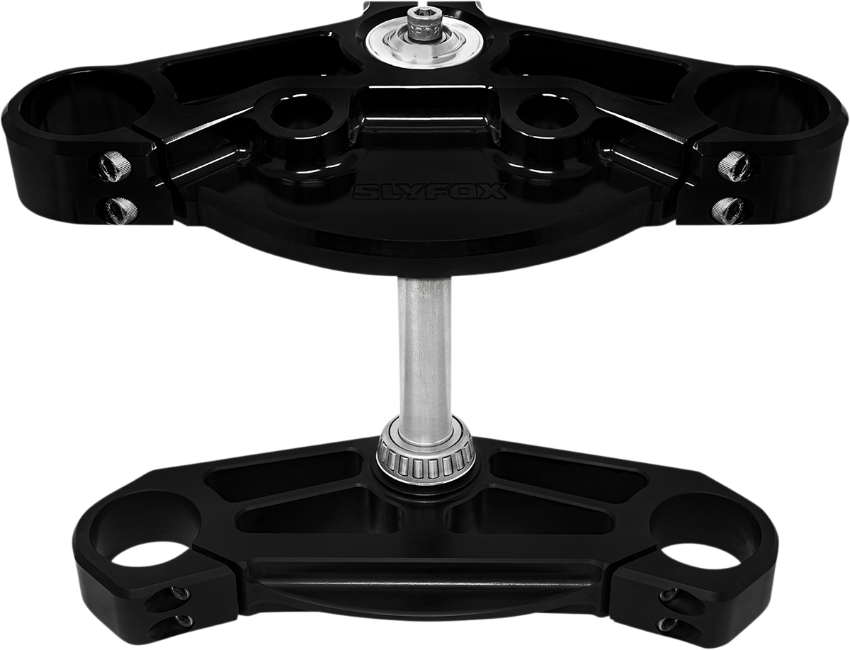 SlyFox Performance 41mm to 49mm Conversion Triple Tree For Harley Touring