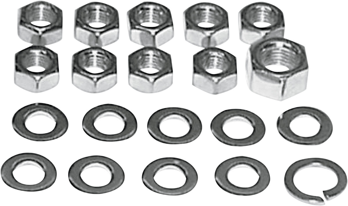 COLONY Transmission Side Cover/Clutch Arm Nut Kit