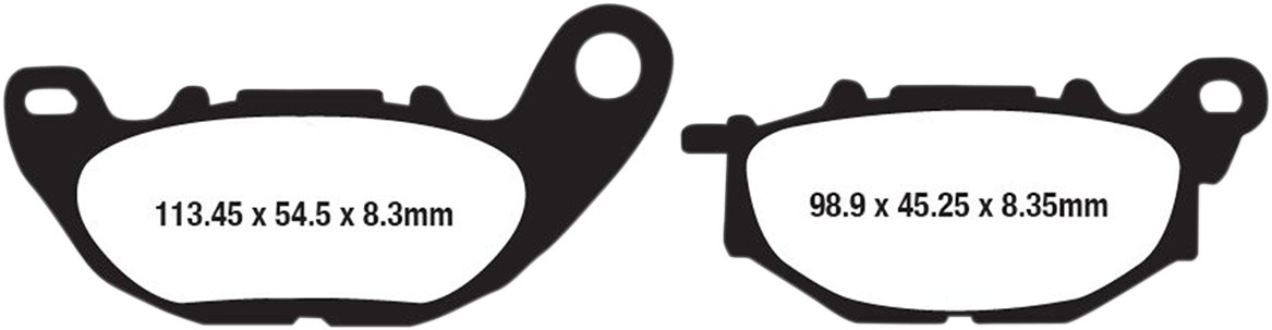 Sintered Road Race "GPFAX" Brake Pads
