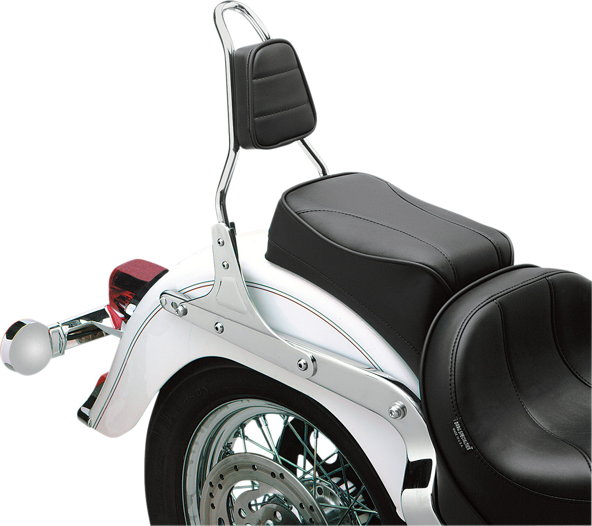 Drag specialties seats Tapered Backrest Pad - Stitched