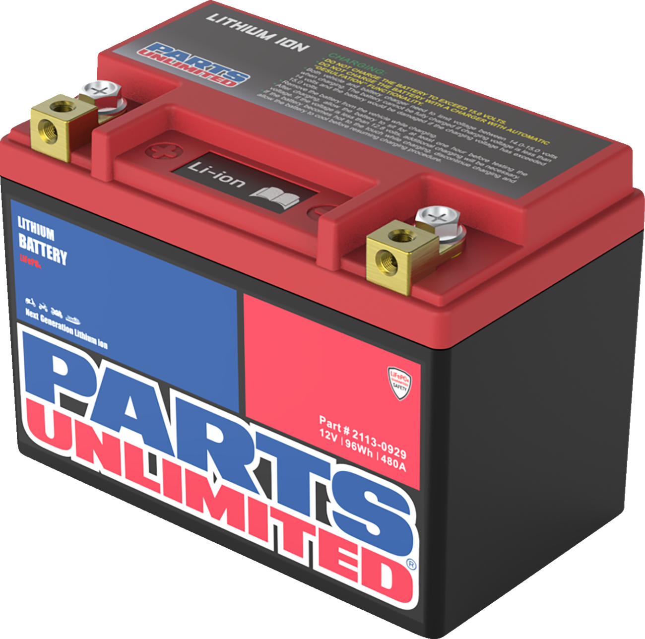 PARTS UNLIMITED Lithium LiFePO4 Battery