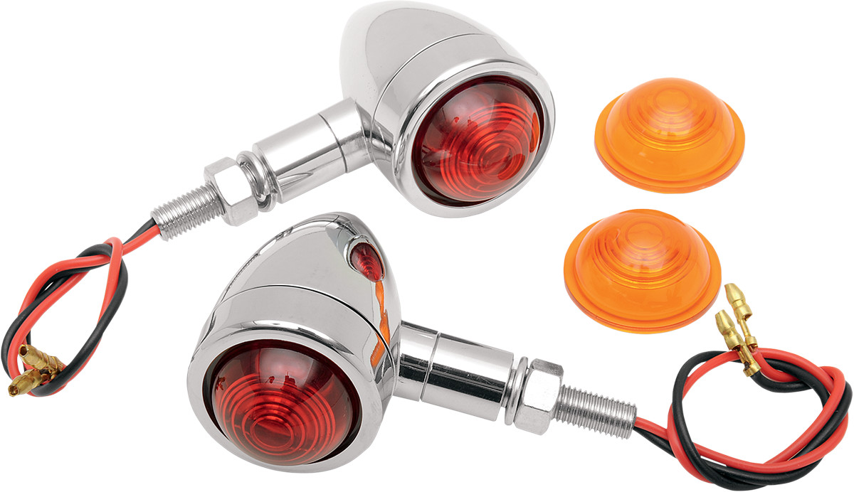 Drag Specialties Custom Bullet Marker Lights