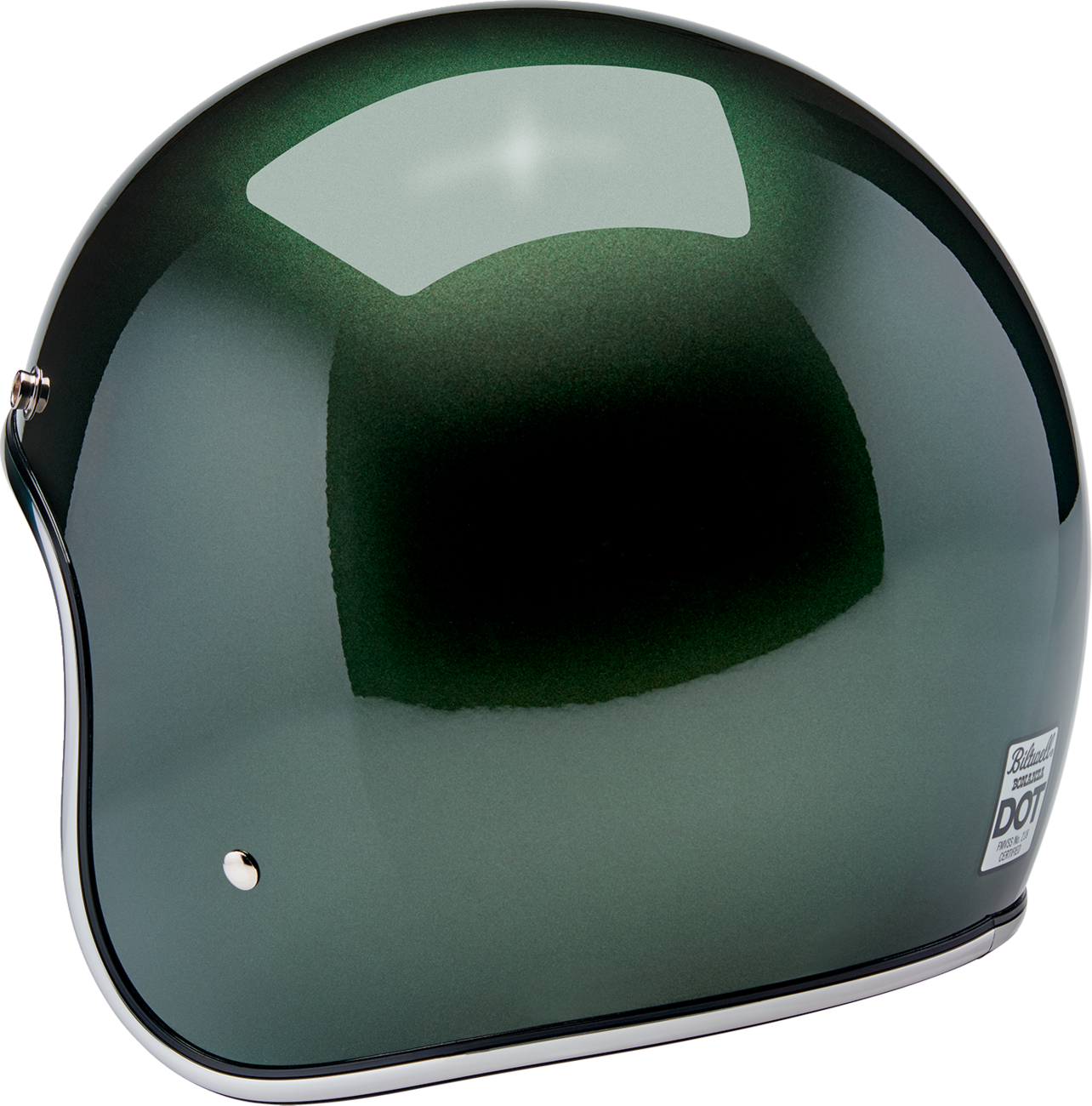 Biltwell Bonanza Helmet — Metallic/Sierra Green