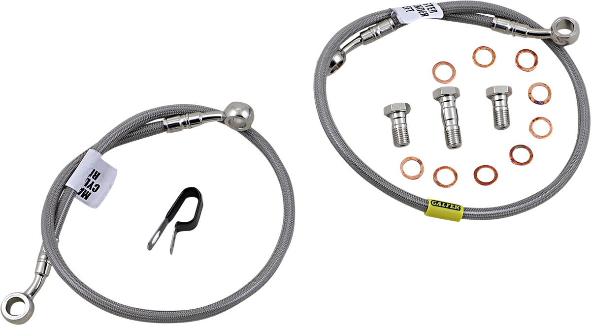 Gbrakes Brake Line - Stainless Steel 2000-2007 Honda RVT1000R RC51