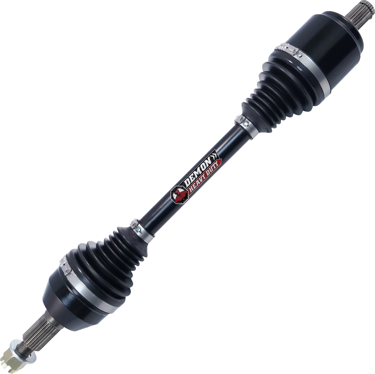 DEMON Complete Heavy-Duty Axle — Front Right/Front Left