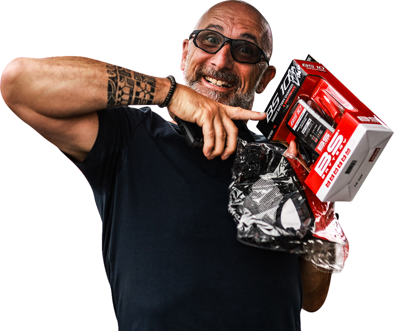 BS BATTERY BS 10 Smart Battery Charger & Maintainer