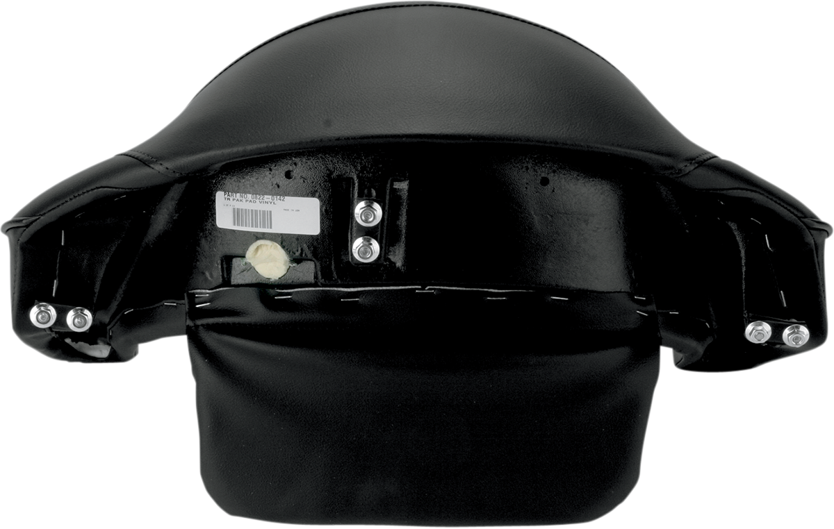 Drag specialties seats Tour Box Pad - Smooth - Black Harley Davidson