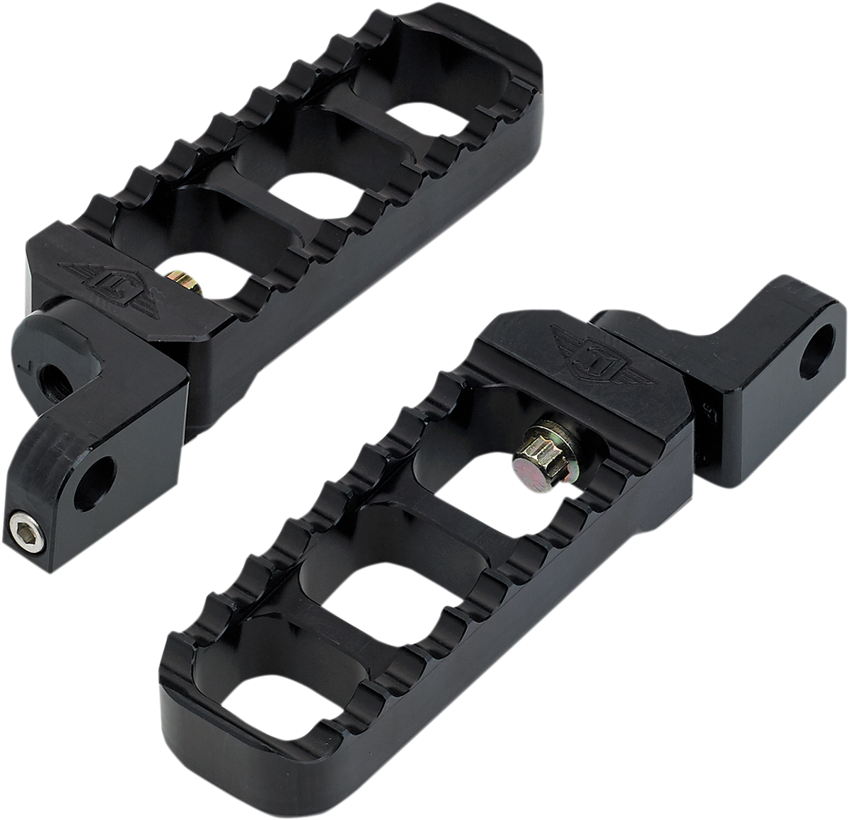 JOKER MACHINE Adjustable Serrated Billet Foot Pegs