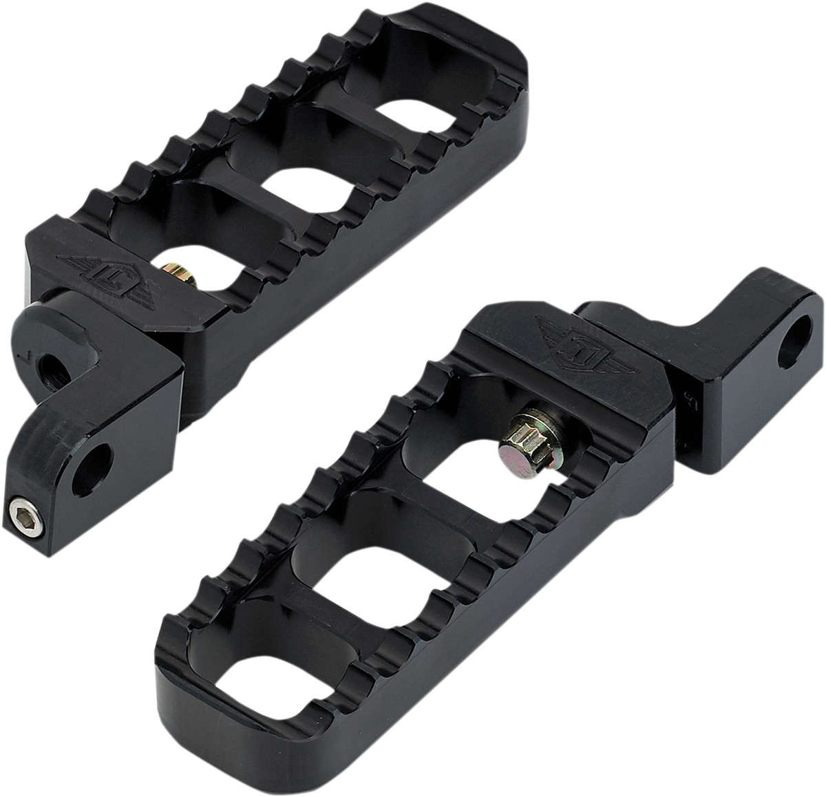 Joker Machine Adjustable Serrated Narrow Foot Pegs For Harley Sportster 2013-2022