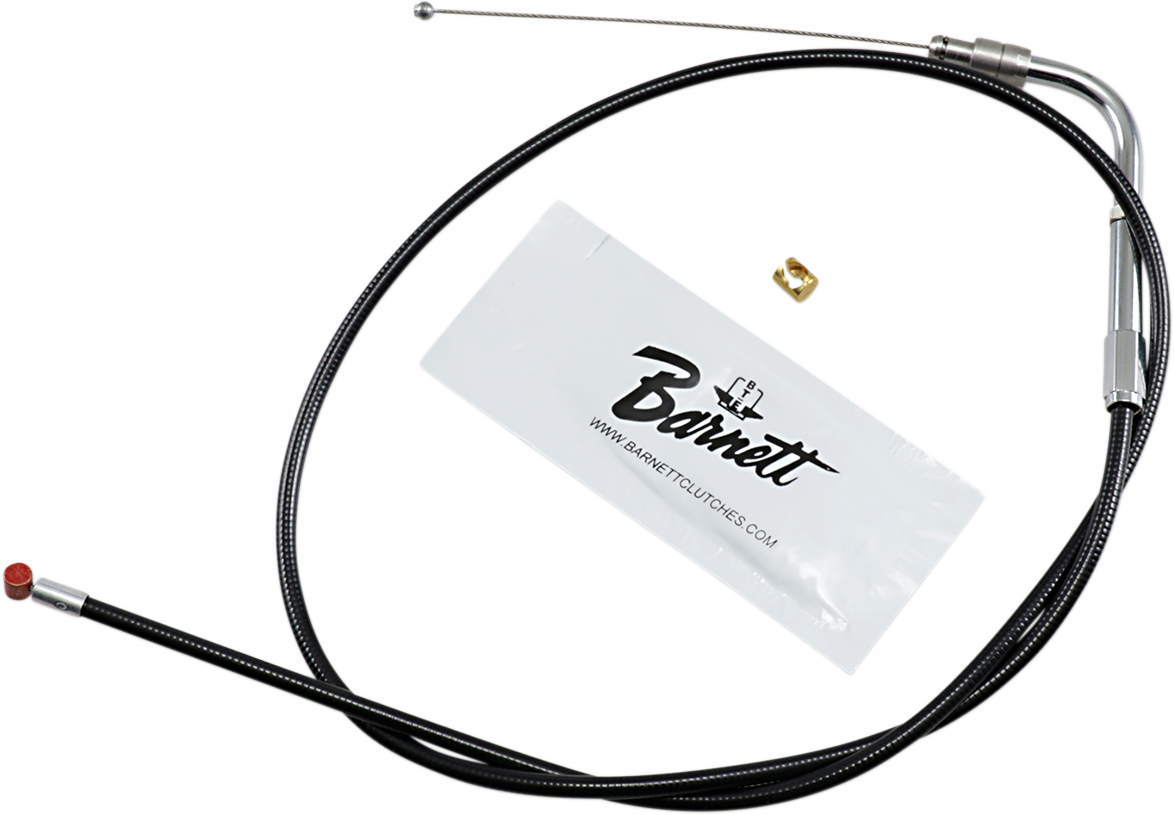 BARNETT Black Vinyl Throttle/Idle Cable