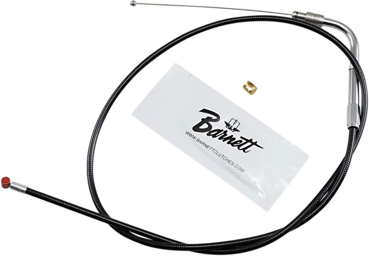 BARNETT Black Vinyl Throttle/Idle Cable