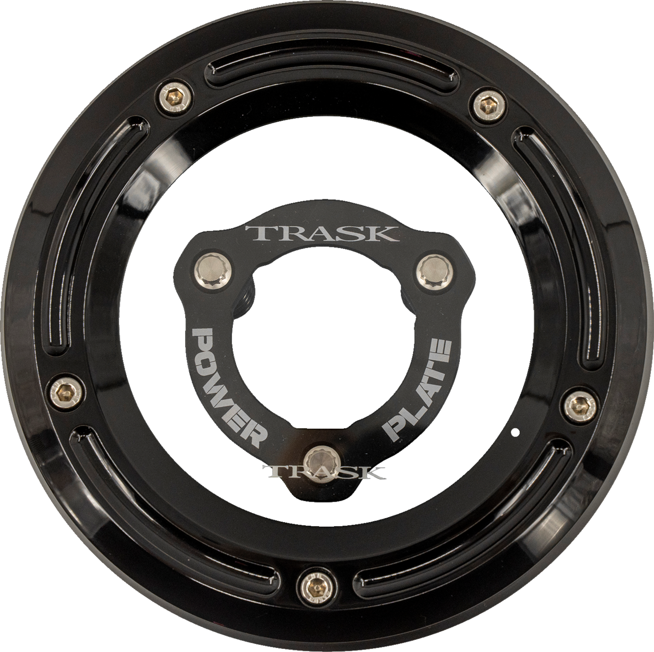 Trask Derby Cover with Power Plate - Black - Kit - '17-'25 Harley-Davidson Harley Davidson