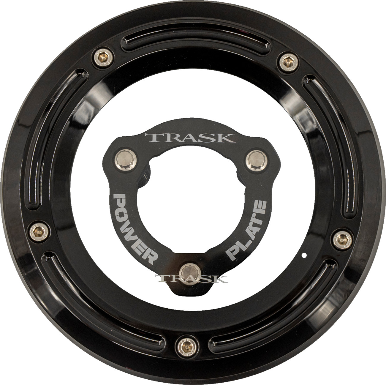 Trask Derby Cover with Power Plate - Black - Kit - '17-'25 Harley-Davidson Harley Davidson
