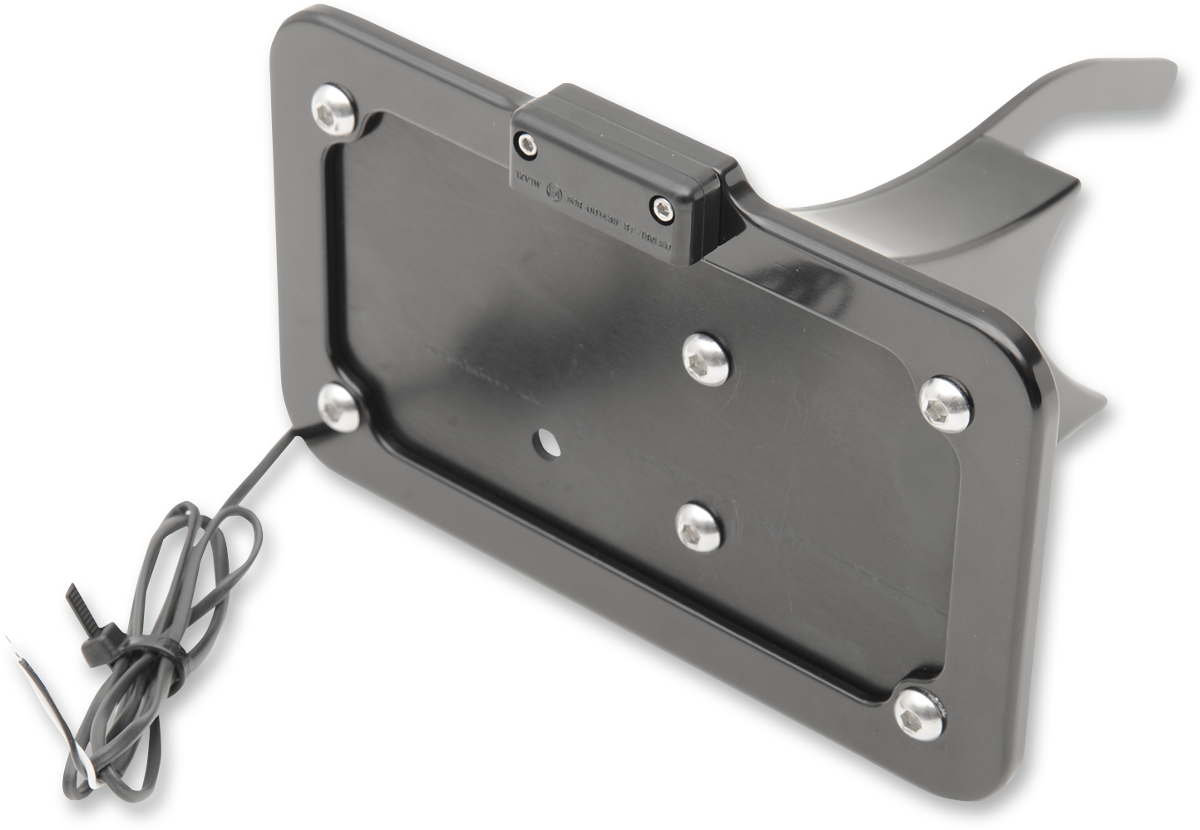 ACCUTRONIX Side-Mount License Plate