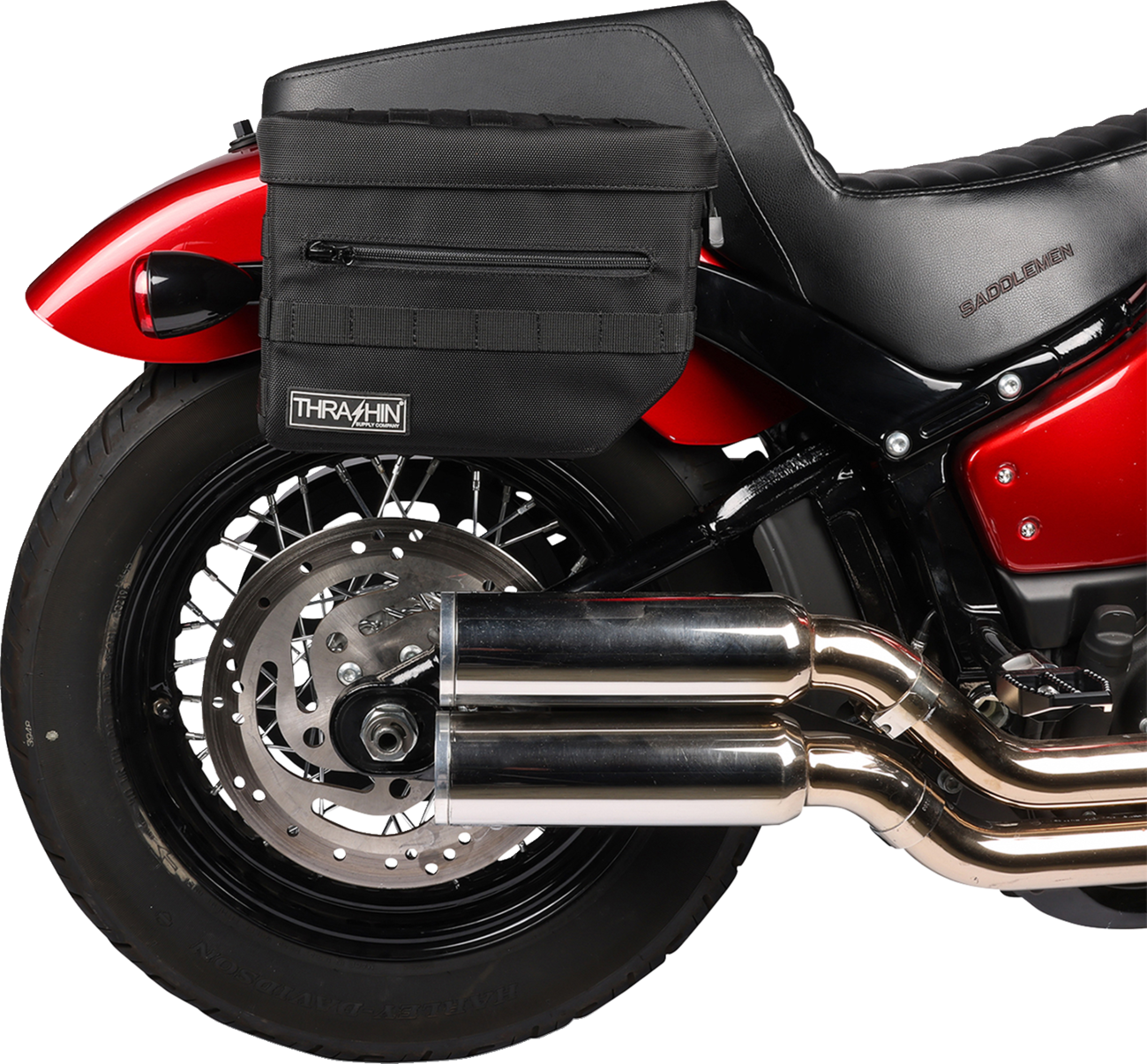 Thrashin Supply Essential Saddlebags V3 For Harley