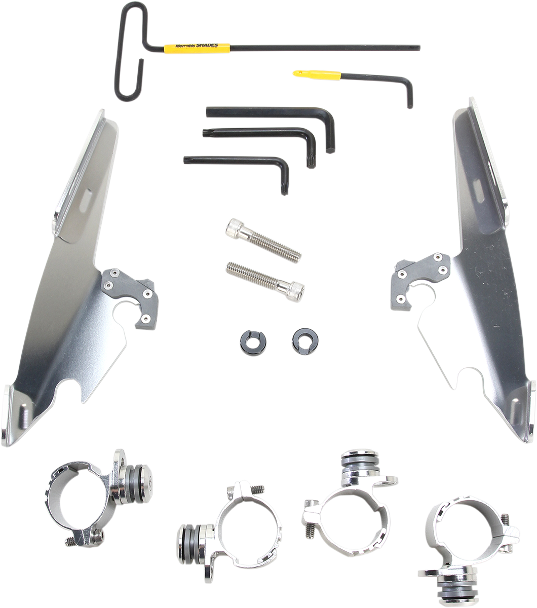 Memphis Shades Fats / Slim / Batwing Trigger-Lock Mount Kit For Harley Sportster Forty-Eight 2010-2015
