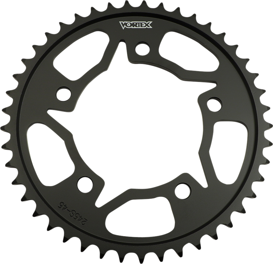 Vortex Steel Rear Sprocket - 45 Tooth - Honda 45T