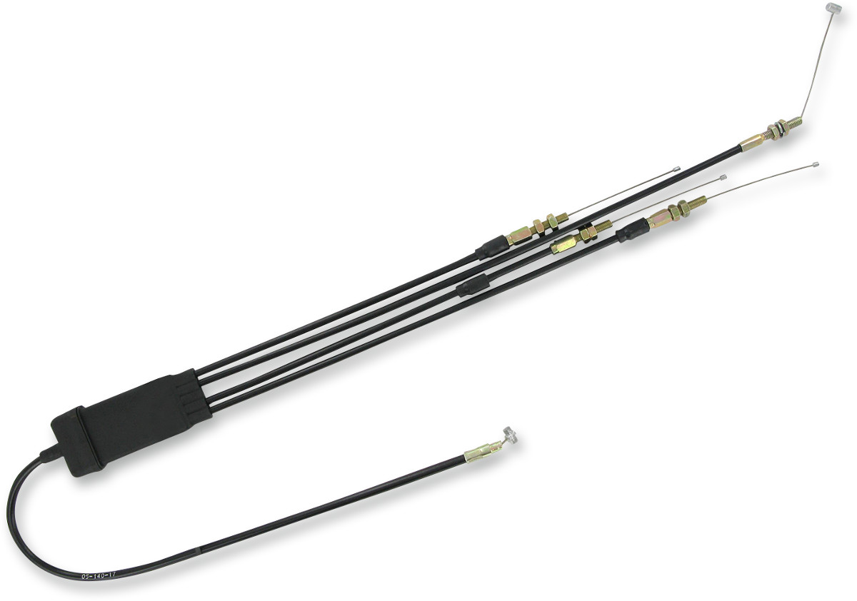 PARTS UNLIMITED Black Vinyl Throttle Cable