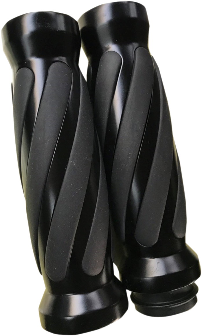 Custom Twisted Rubber Grips