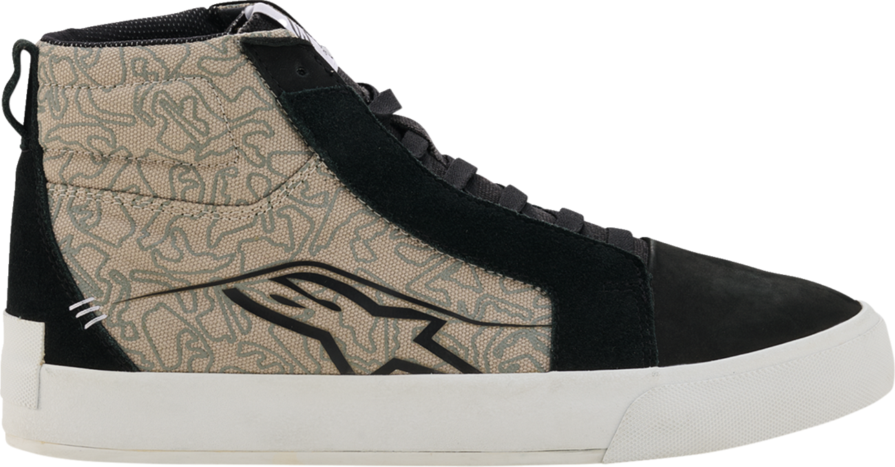 Alpinestars Ride-63 Canvas Shoes Black/Cool Gray/White US 10.5 (2540726-1471-105) Partzilla