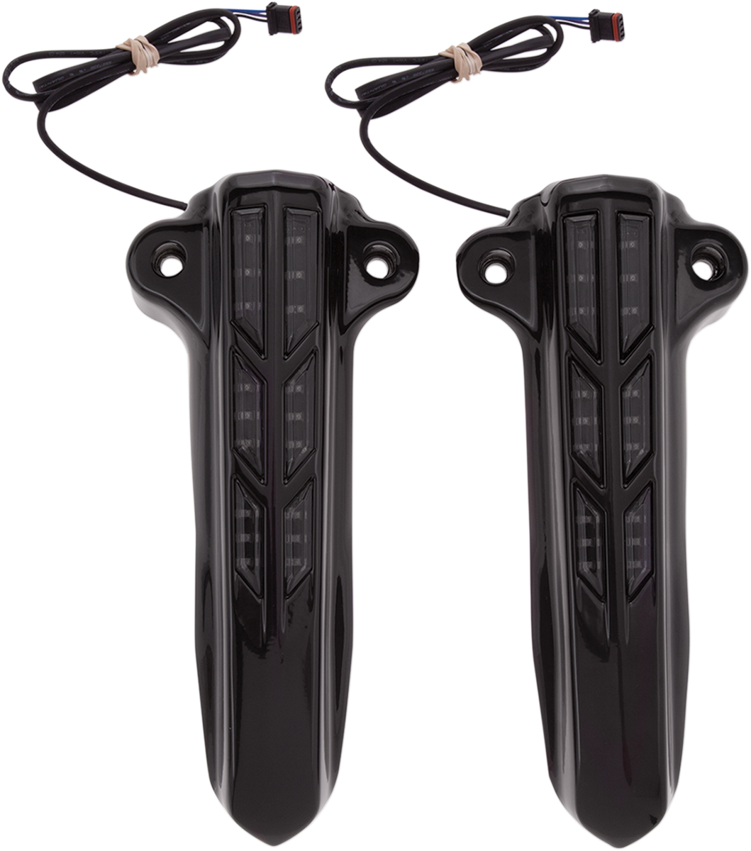 Ciro LED Lower Leg Covers For Harley Touring 2014-2024