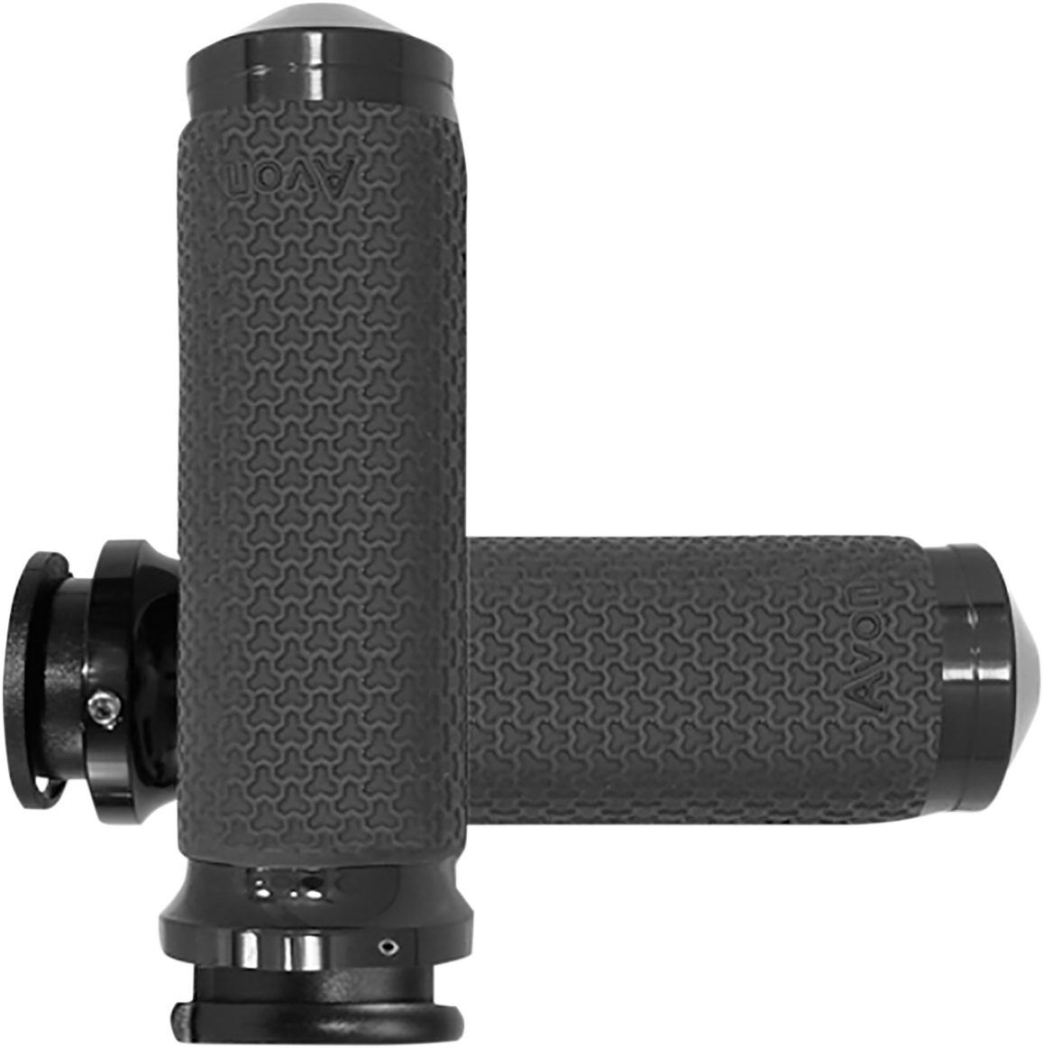 Avon grips Memory Foam Grips - Medium - Black Indian