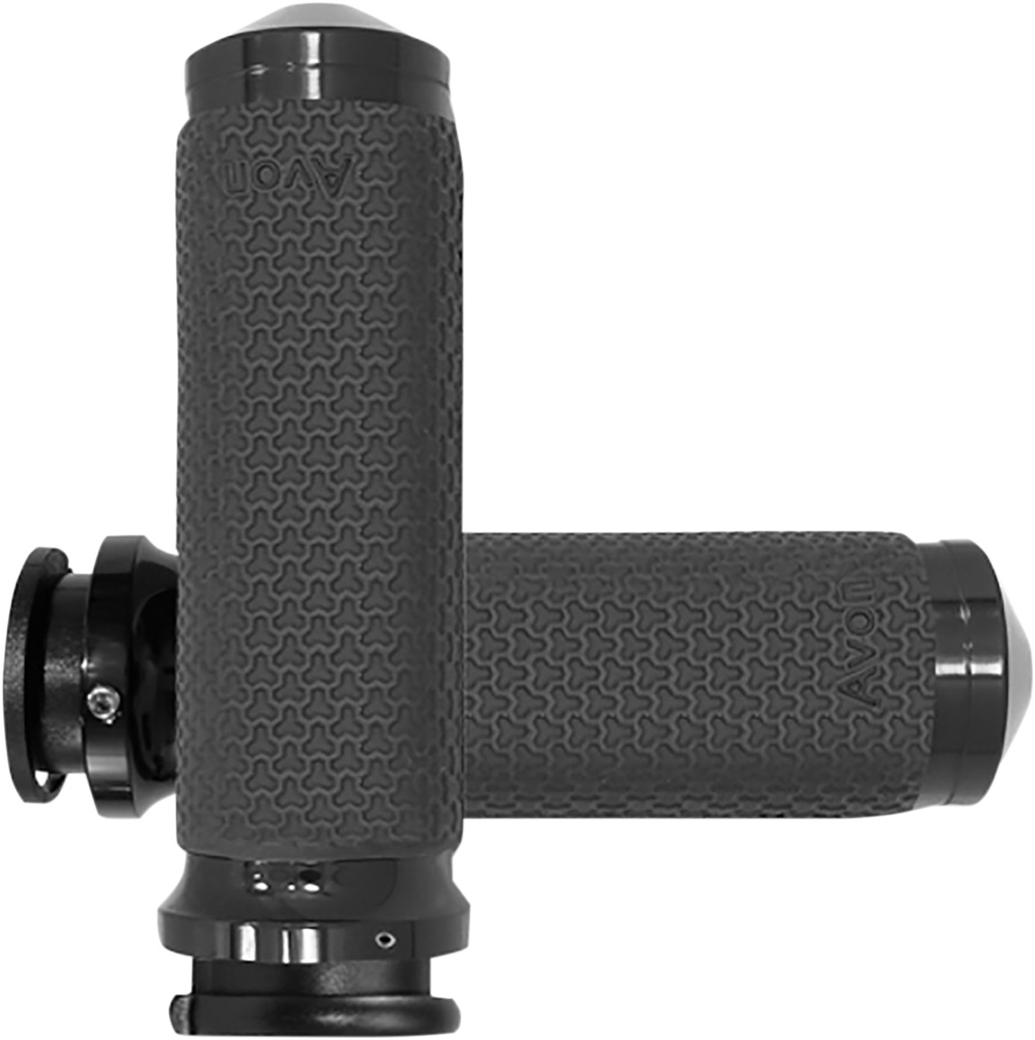 Avon grips Memory Foam Grips - Medium - Black Indian
