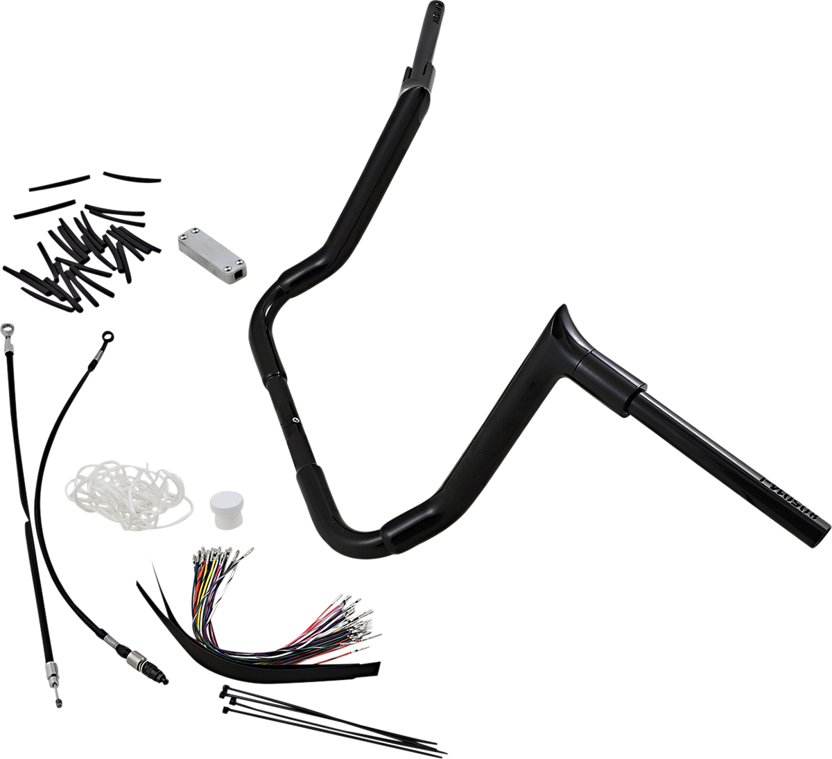 Fat Baggers Inc. 1 1/2" Pointed Top EZ Install Handlebar Kit For Harley Touring 2008-2013