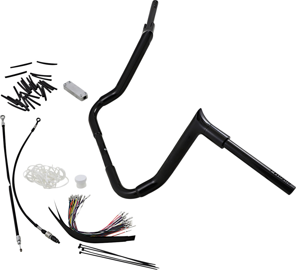 Fat Baggers Inc. 1 1/2" Pointed Top EZ Install Handlebar Kit For Harley Touring 2008-2013