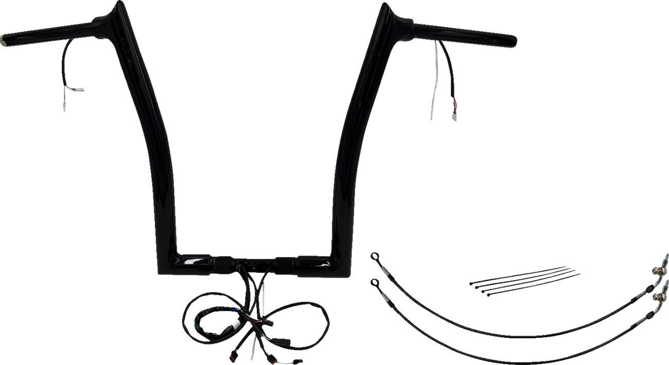 EZ Install Wired 1-1/2" Pointed Top Handlebar Kit