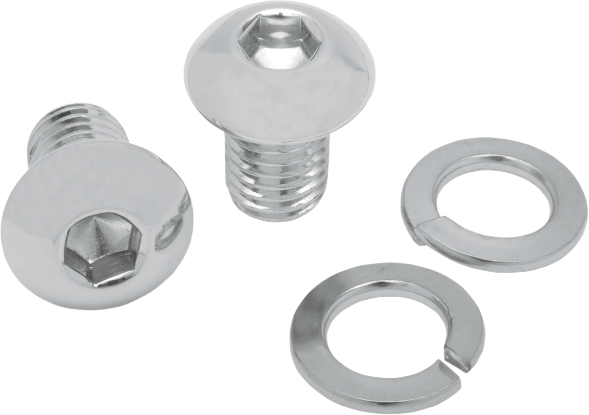 Chrome Seat Bolts and Mounting Nuts