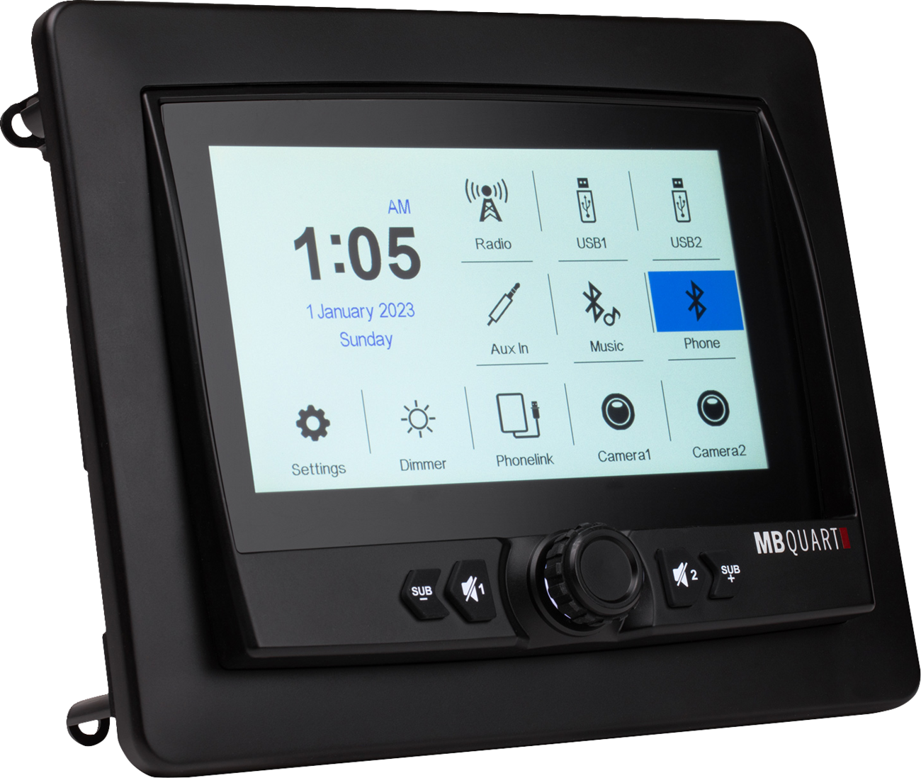 MB QUART Touchscreen Radio